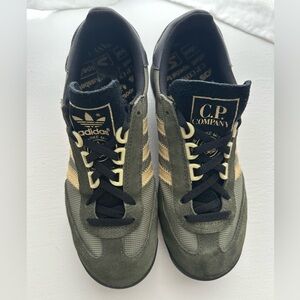 C.P. Company / Adidas Men's Olive and Beige Sneakers size 5 men / size 7 women
